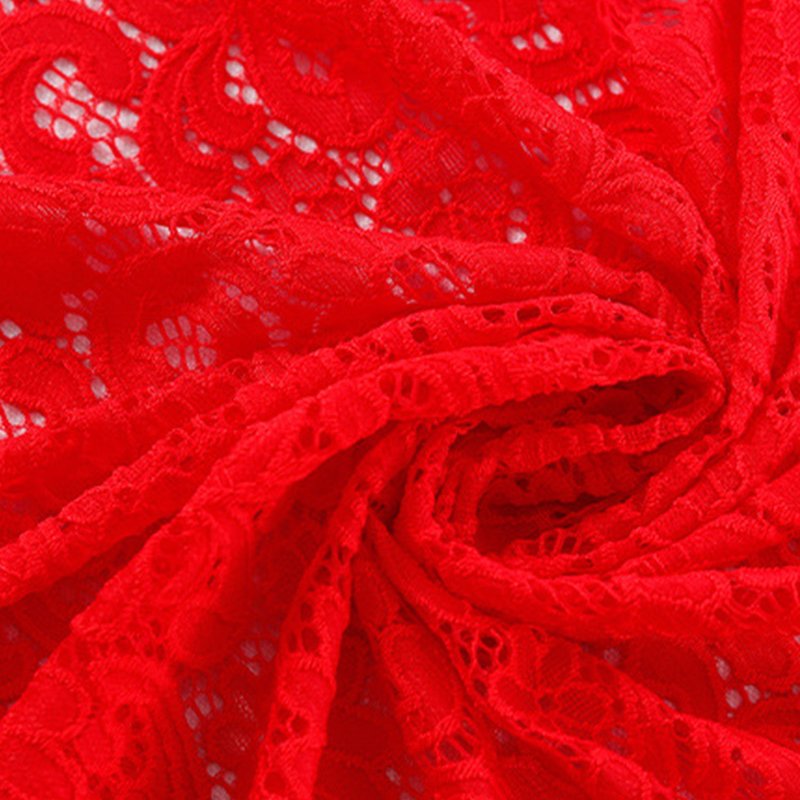 Lace Fabric Bridal Evening Nylon Warp Knit for Bridal Wholesale Suppli