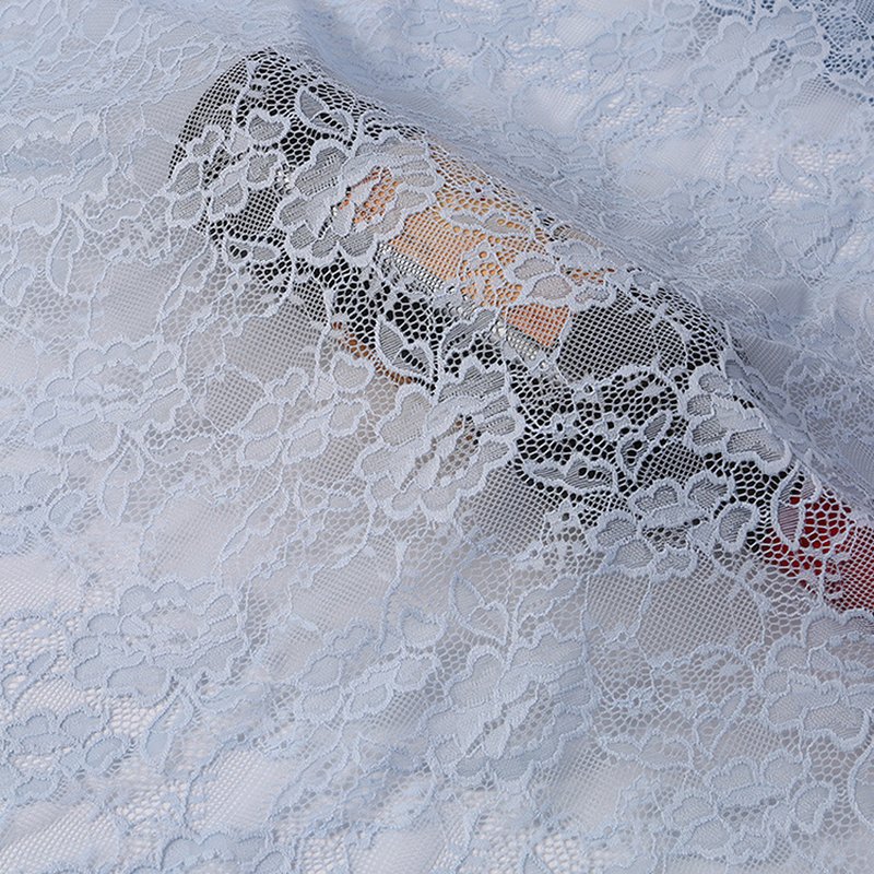 Lace Fabric Nylon Warp Knit for Women's Wear Wholesale Supplier 4