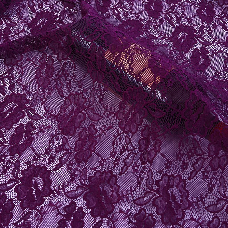 Lace Fabric Nylon Warp Knit for Women's Wear Wholesale Supplier 5