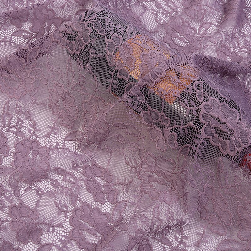 Lace Fabric Nylon Warp Knit for Women's Wear Wholesale Supplier 8