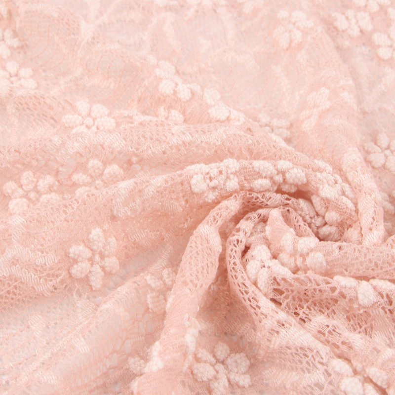 Lace Fabric Ditsy Floral Lingerie Nylon Warp Knit for Lingerie Wholesa