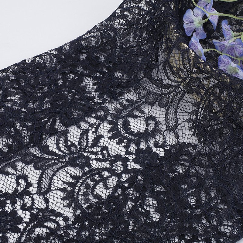 Lace Fabric Dress Cutwork 100% Cotton for Women's Wear Wholesale Suppl 4