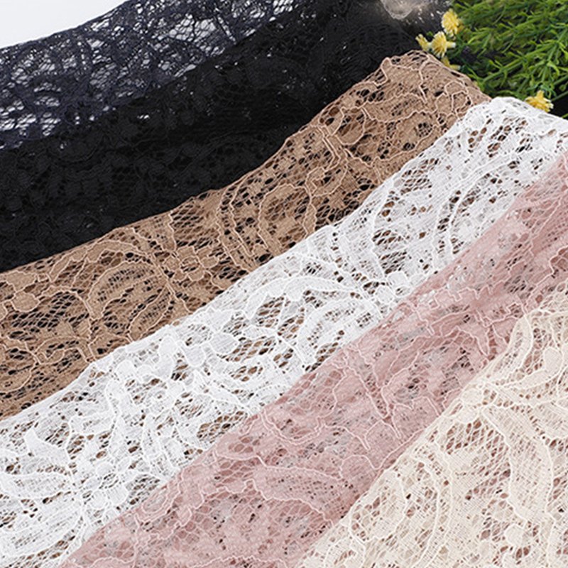 Lace Fabric Dress Cutwork 100% Cotton for Women's Wear Wholesale Suppl 5