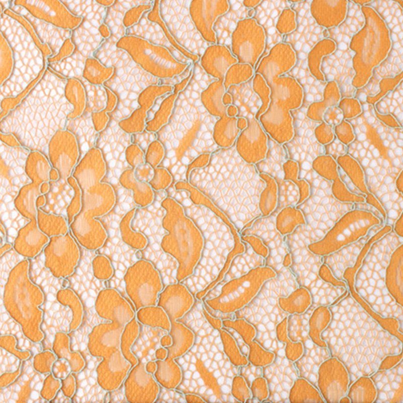 Dress Lace Trim Nylon Warp Knit Lace Fabric for Women's Wear Wholesale