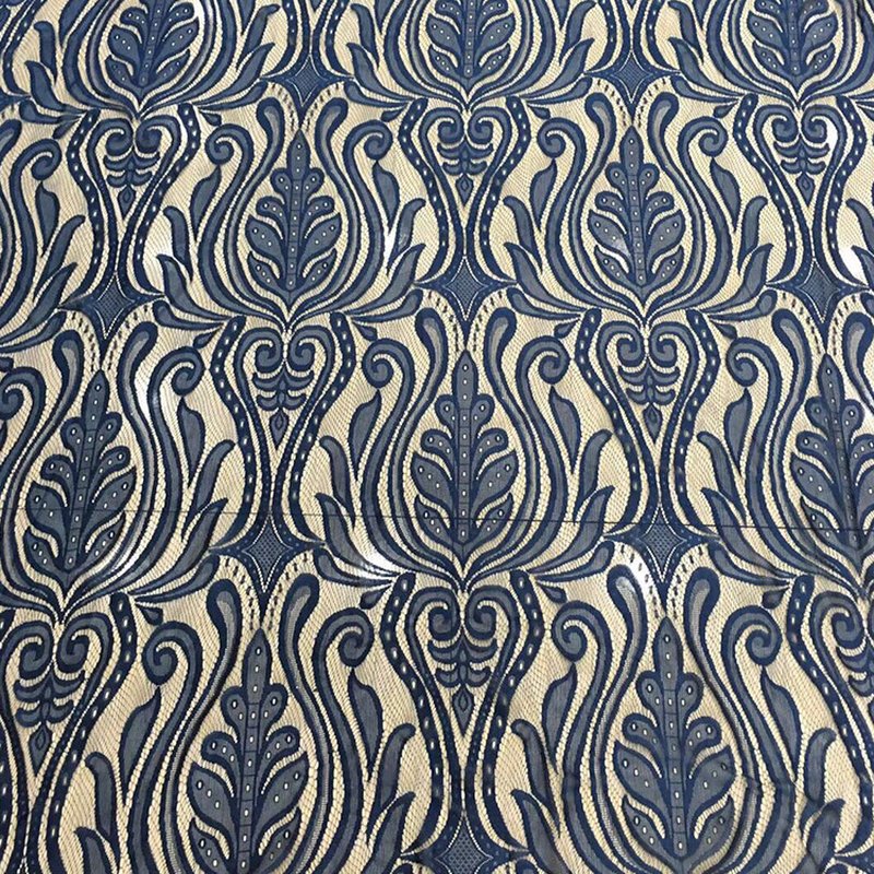 Lace Fabric Placement Polyester Warp Knit for Women's Wear Wholesale S 5