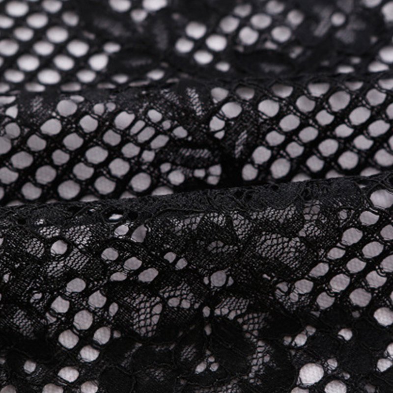Lace Fabric Dress Bridal Warp Knit for Women's Wear Wholesale Supplier