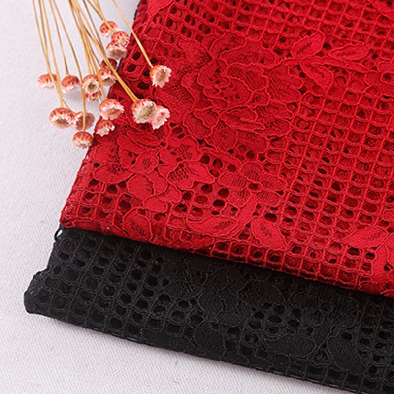 Lace Fabric Dress Bridal Warp Knit for Women's Wear Wholesale Supplier 7