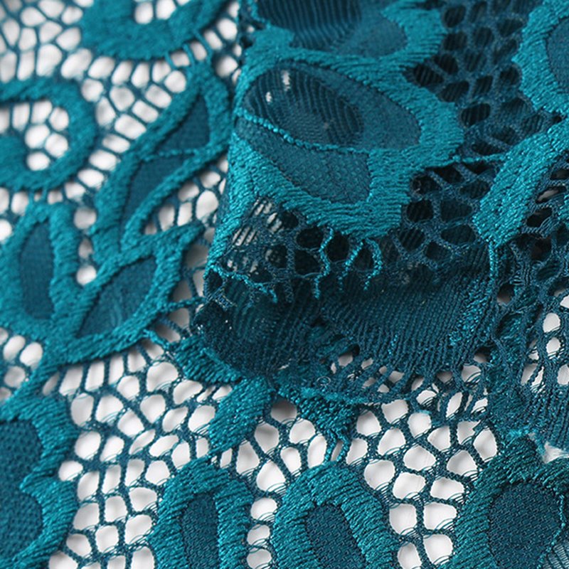 Lace Trim Lace Fabric Dress for Women's Wear Wholesale Supplier 8