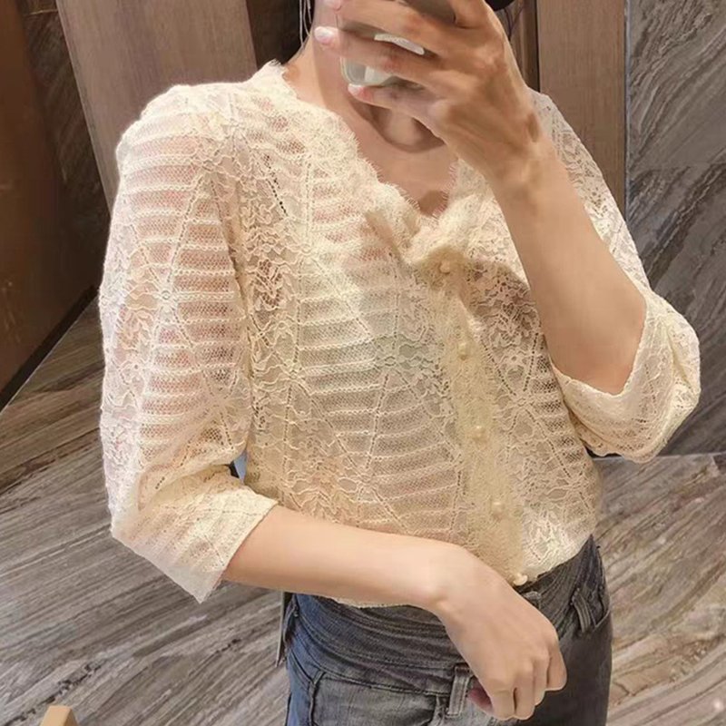 Bohemian Lace Fabric Cutwork Nylon Warp Knit for Women's Wear Wholesal