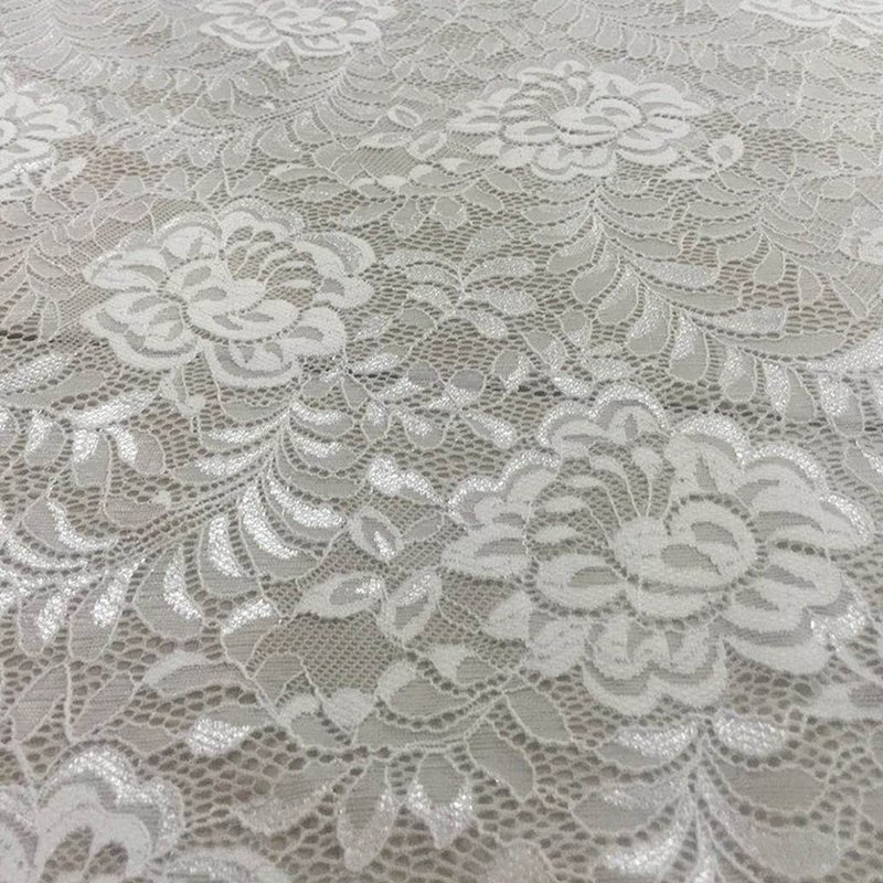 Lace Fabric Dress Nylon Warp Knit for Women's Wear Wholesale Supplier 4