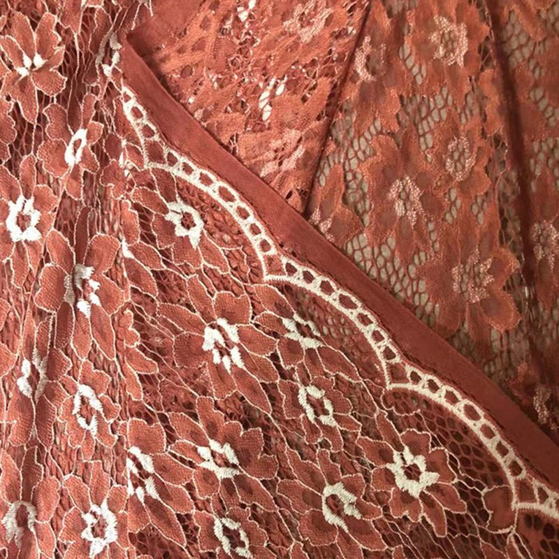 Lace Fabric Dress Floral for Women's Wear Wholesale Supplier 6