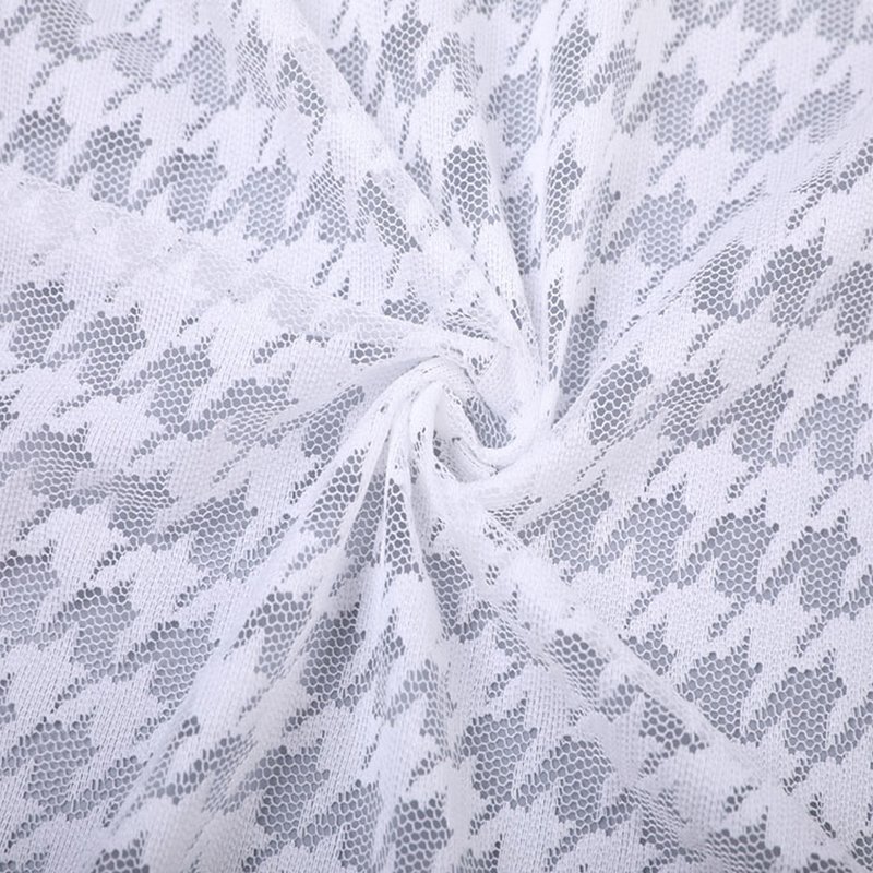 Lace Fabric Dress Cutwork Polyester for Women's Wear Wholesale Supplie