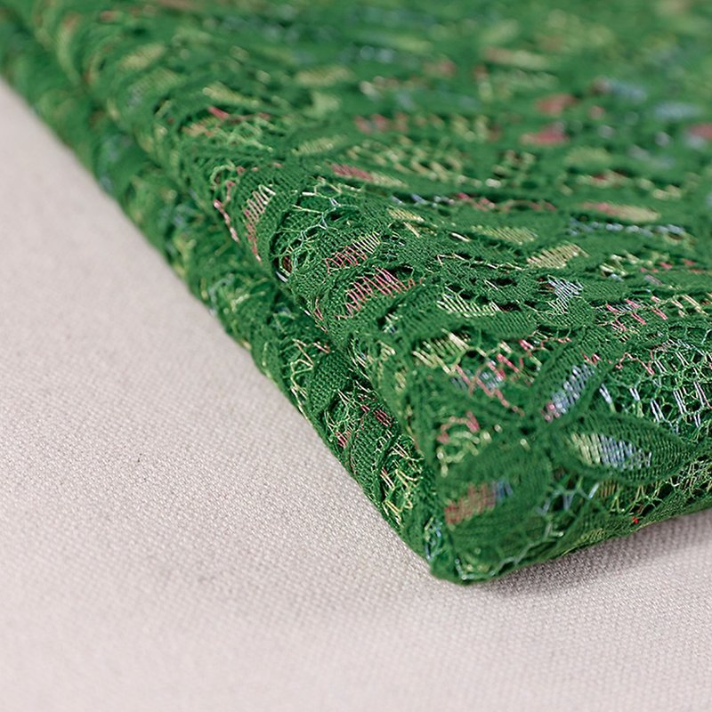 Lace Fabric Eyelash Cutwork for Women's Wear Wholesale Supplier 3