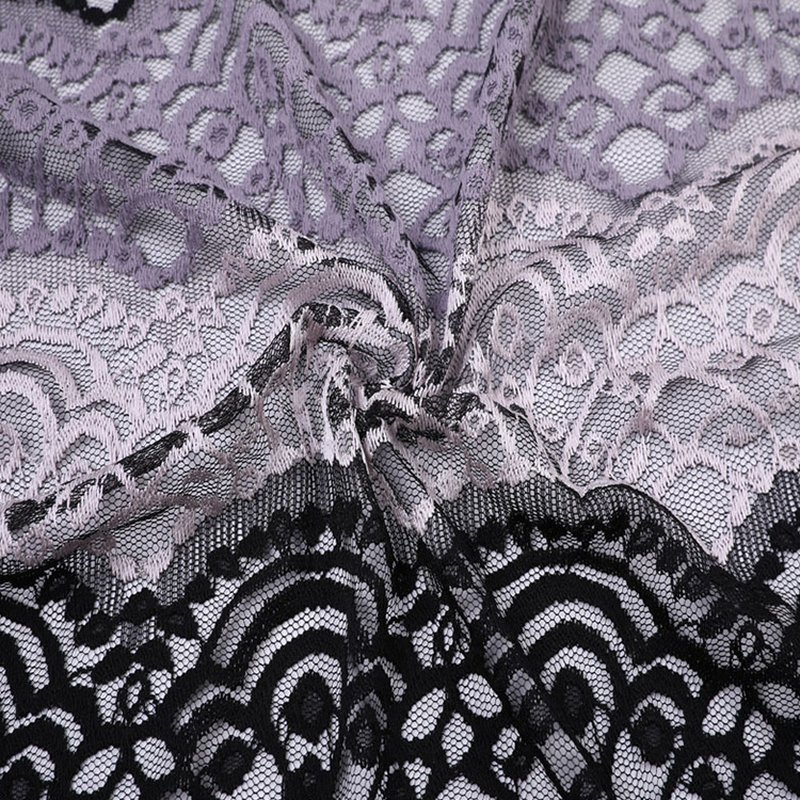 Lace Fabric Women's Polyester Warp Knit for Women's Wear Wholesale Sup