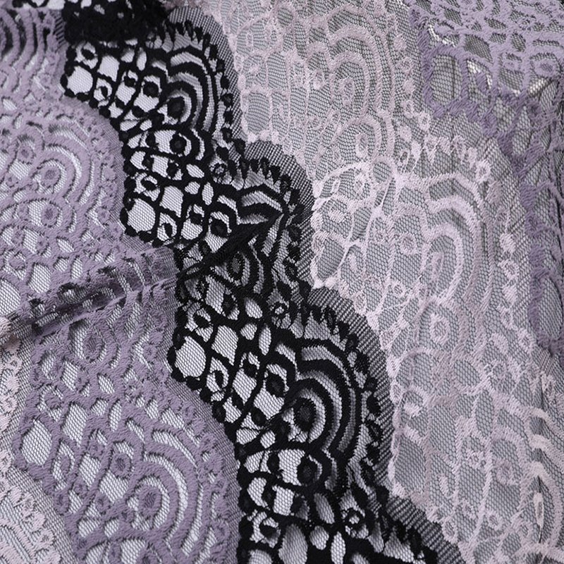 Lace Fabric Women's Polyester Warp Knit for Women's Wear Wholesale Sup 6