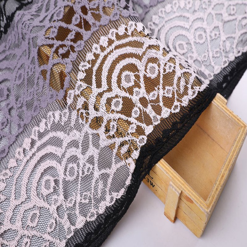 Lace Fabric Women's Polyester Warp Knit for Women's Wear Wholesale Sup 7