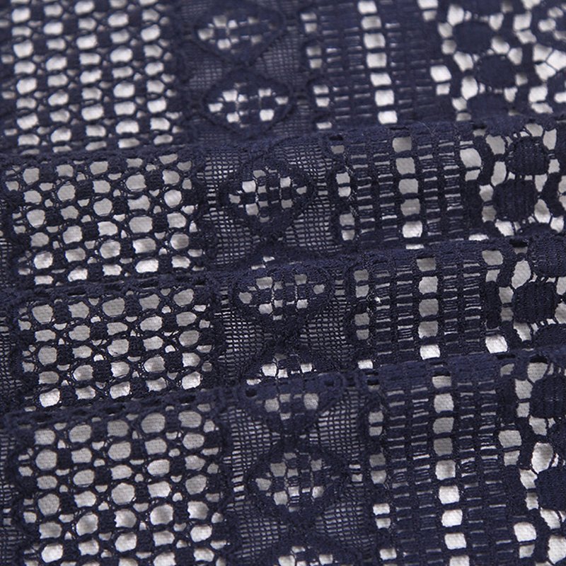 Lace Fabric Cutwork Bridal Polyester for Bridal Wholesale Supplier 4