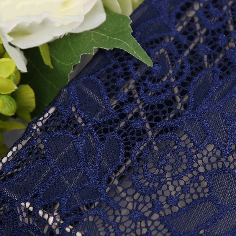 Lace Fabric Jacquard Women's Nylon Warp Knit for Women's Wear Wholesal
