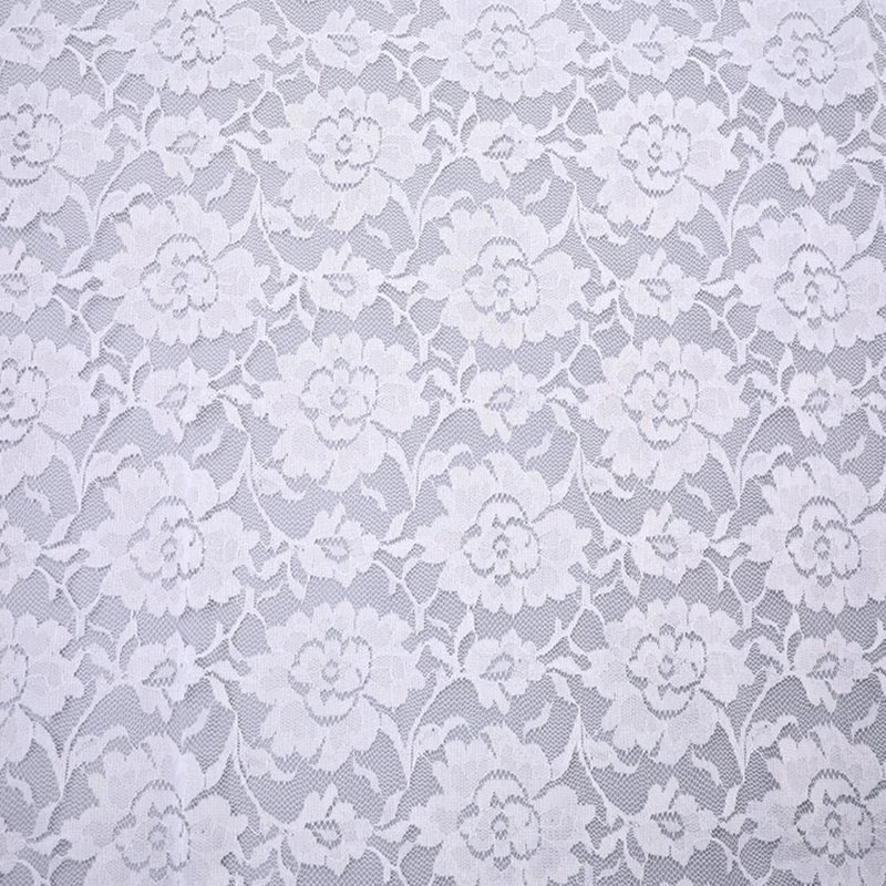 Lace Fabric Cutwork Women's Nylon Warp Knit for Women's Wear Wholesale