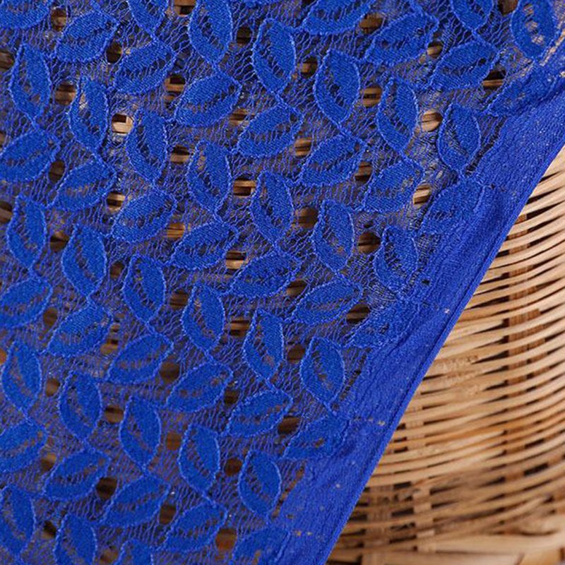 Lace Fabric Cutwork Women's Polyester for Women's Wear Wholesale Suppl 5