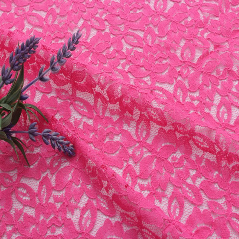 Lace Fabric Cutwork Women's Nylon for Women's Wear Wholesale Supplier 7