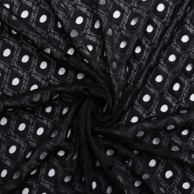 Lace Fabric Dress Dyed Nylon Warp Knit for Women's Wear Wholesale Supp