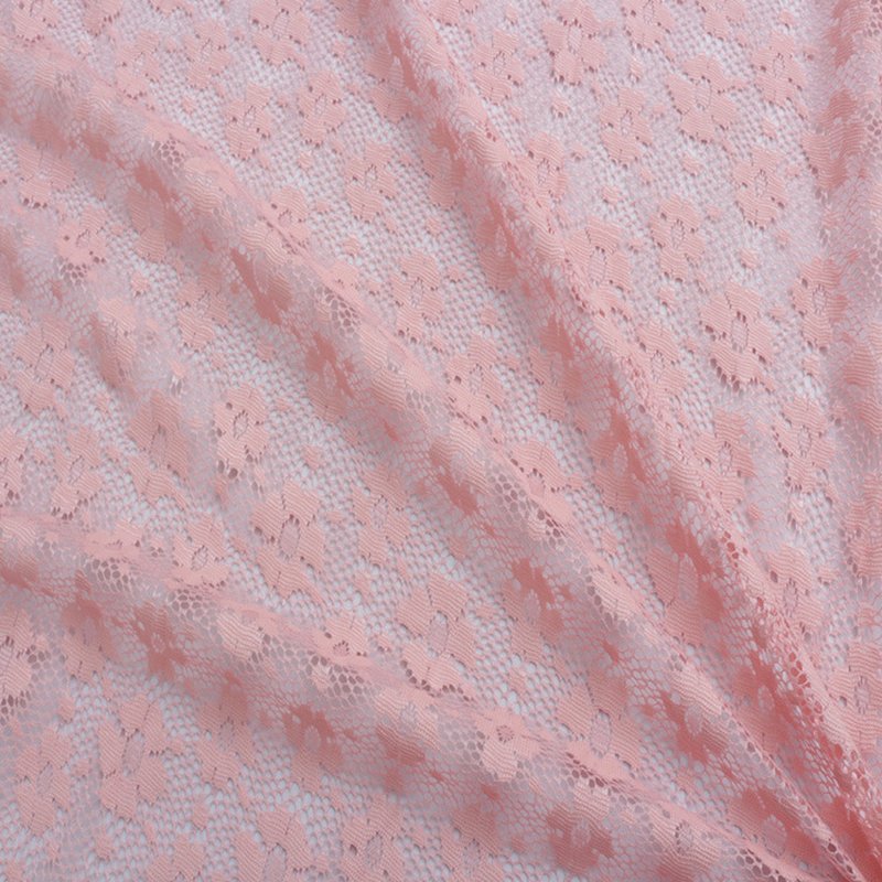 Lace Fabric Women's Lingerie Polyester Warp Knit for Women's Wear Whol