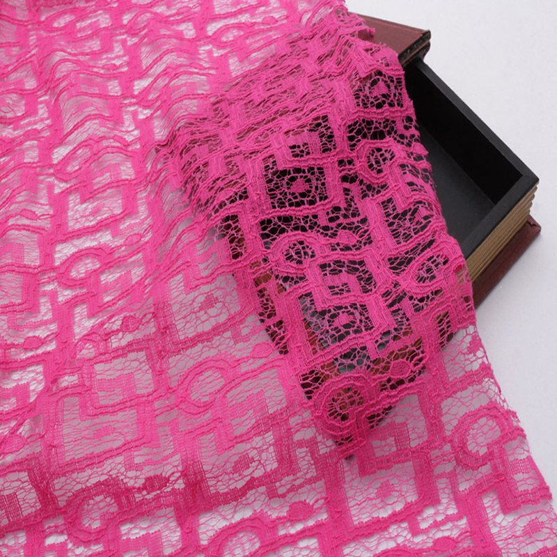Lace Fabric Dress Women's Nylon for Women's Wear Wholesale Supplier 5