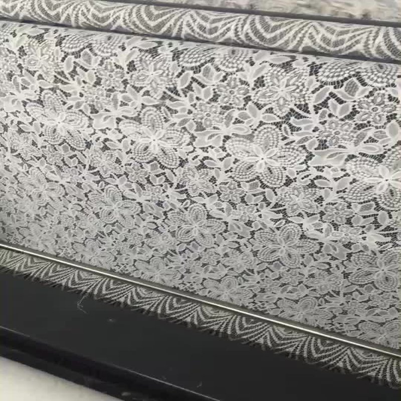 Lace Trim Lace Fabric Dress for Women's Wear Wholesale Supplier