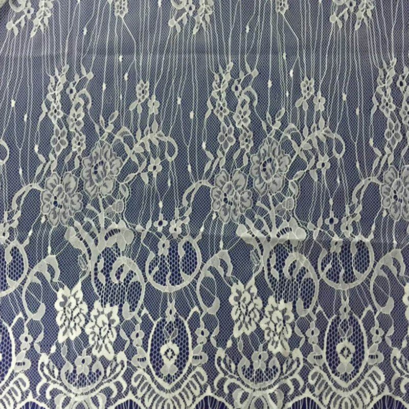 Dress Eyelash Lace Fabric for Women's Wear Wholesale Supplier