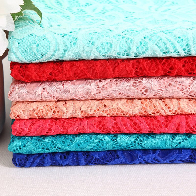 Lace Fabric Women's Nylon Warp Knit for Women's Wear Wholesale Supplie 12