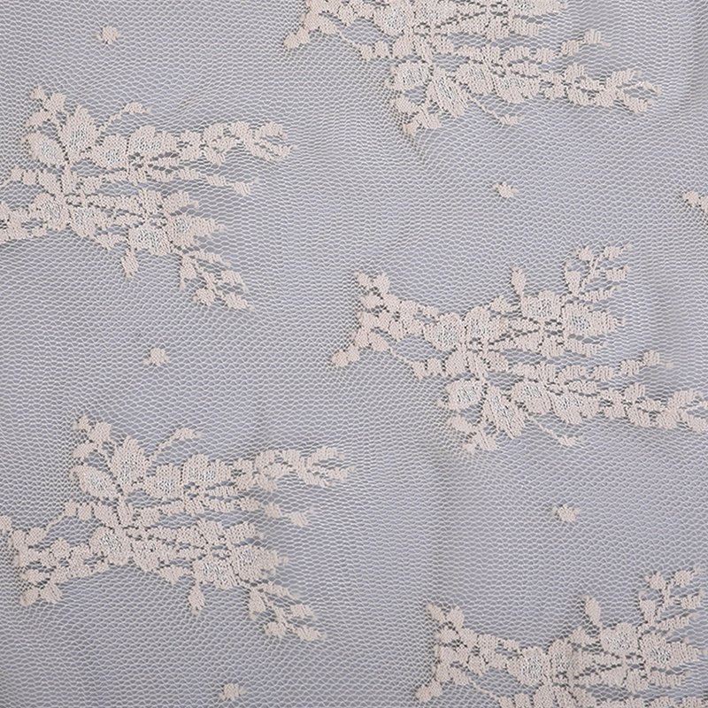 Lace Fabric Jacquard Bridal Nylon Warp Knit for Bridal Wholesale Suppl 5