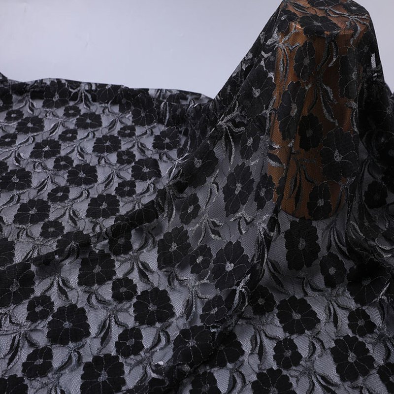 Lace Fabric Lurex Bridal Nylon Warp Knit for Lingerie Wholesale Suppli 4