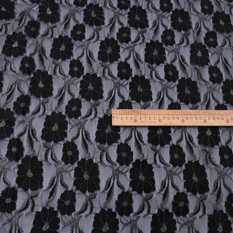 Lace Fabric Lurex Bridal Nylon Warp Knit for Lingerie Wholesale Suppli 7