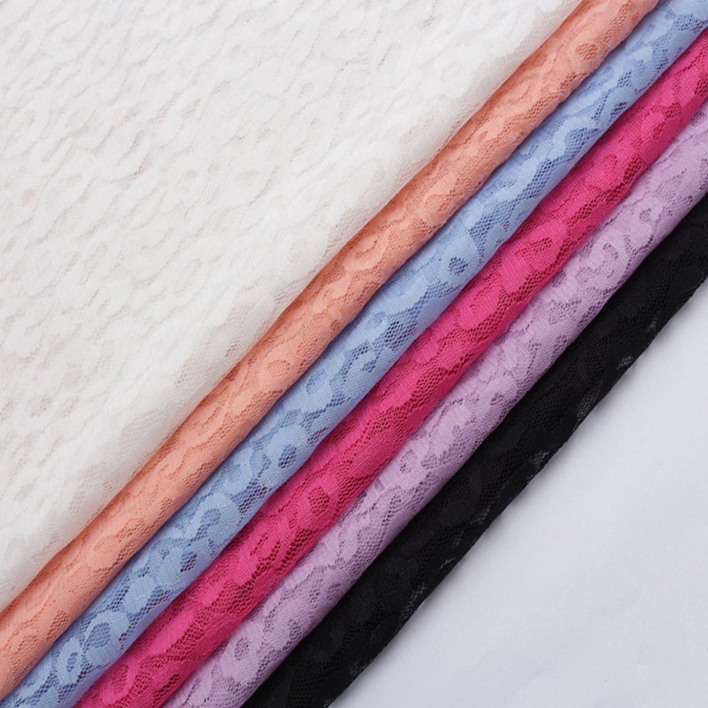 Lace Fabric Eyelash Women's Nylon for Women's Wear Wholesale Supplier 7