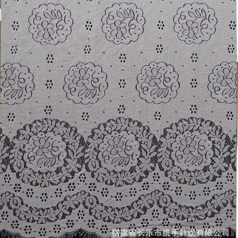 Lace Trim Dress Eyelash Lace Fabric for Women's Wear Wholesale Supplie 6