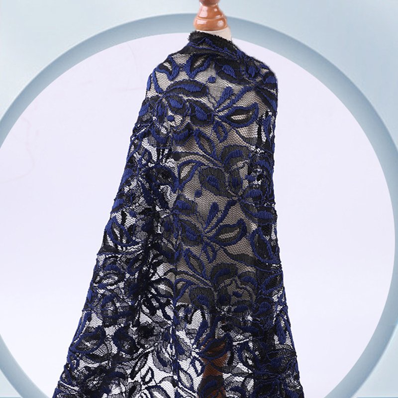 Lace Fabric Polyester Warp Knit for Women's Wear Wholesale Supplier