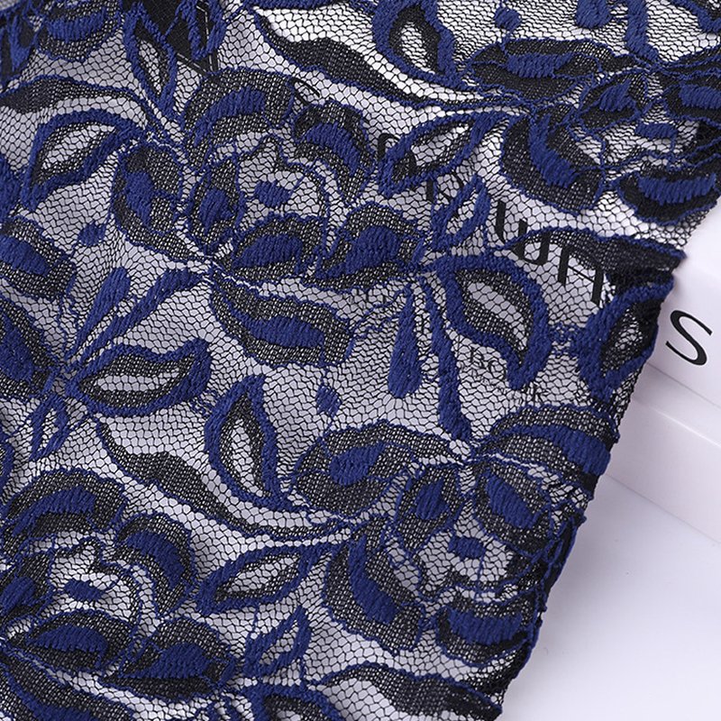 Lace Fabric Polyester Warp Knit for Women's Wear Wholesale Supplier 3