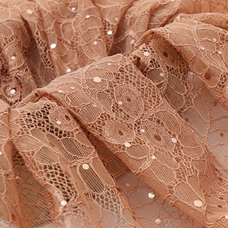 Lace Fabric Cutwork Eyelet Polyester for Women's Wear Wholesale Suppli 7