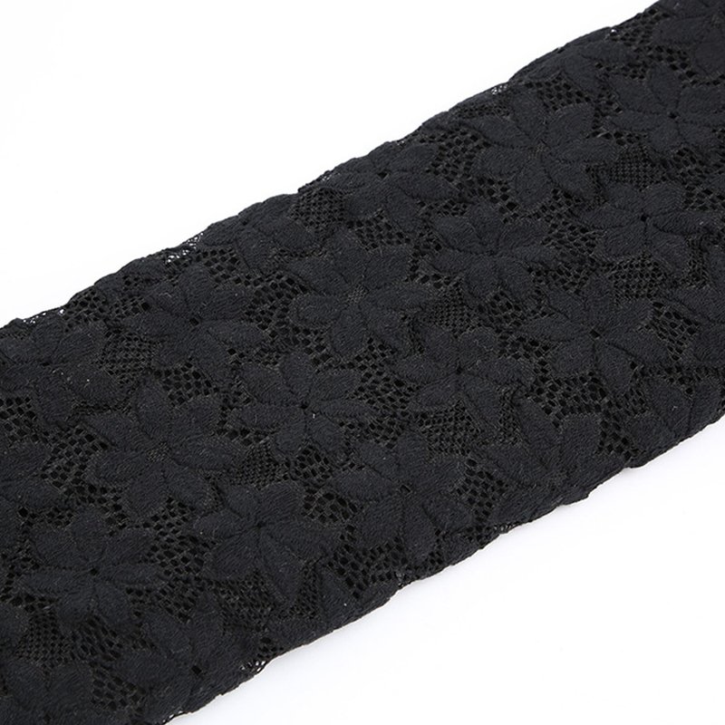 Lace Fabric Dress Polyester Warp Knit for Women's Wear Wholesale Suppl 12