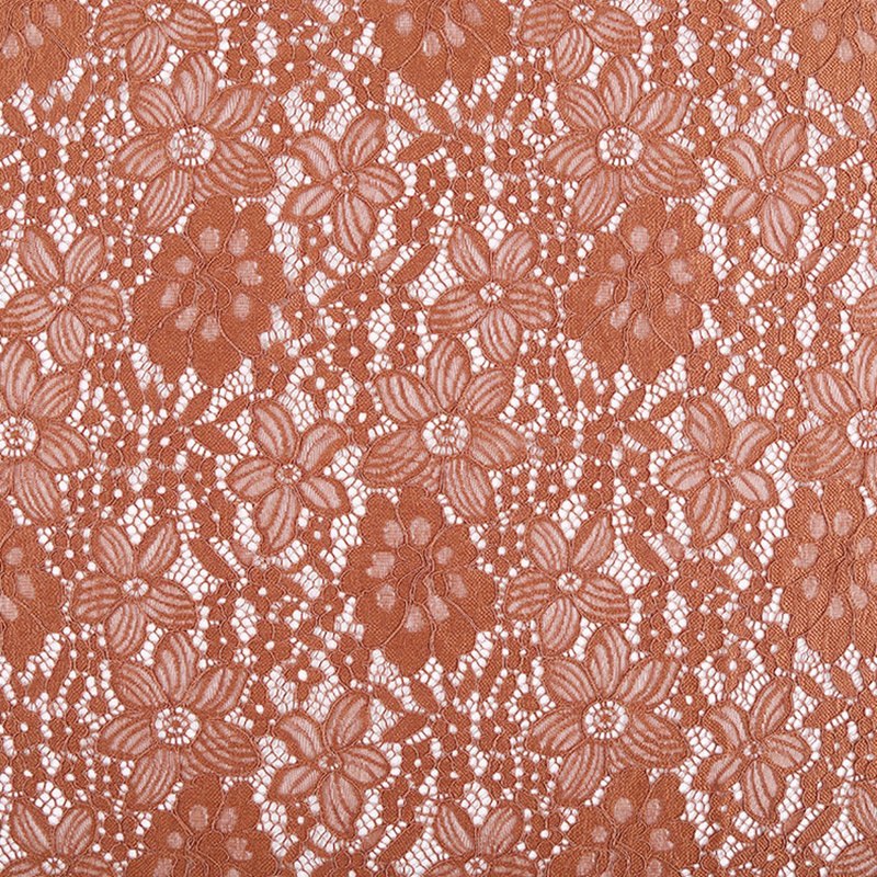 Cutwork Dyed Home Textile Nylon Warp Knit Lace Fabric for Apparel Whol