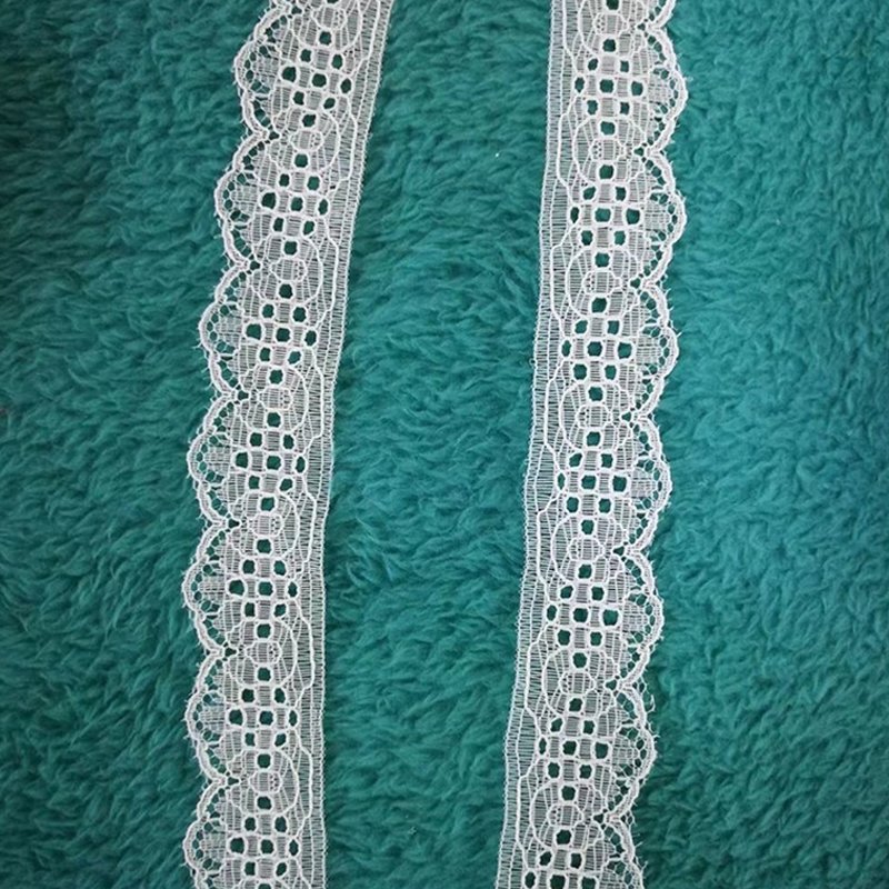 Lace Trim Lace Fabric Kids Warp Knit for Kids Wear Wholesale Supplier