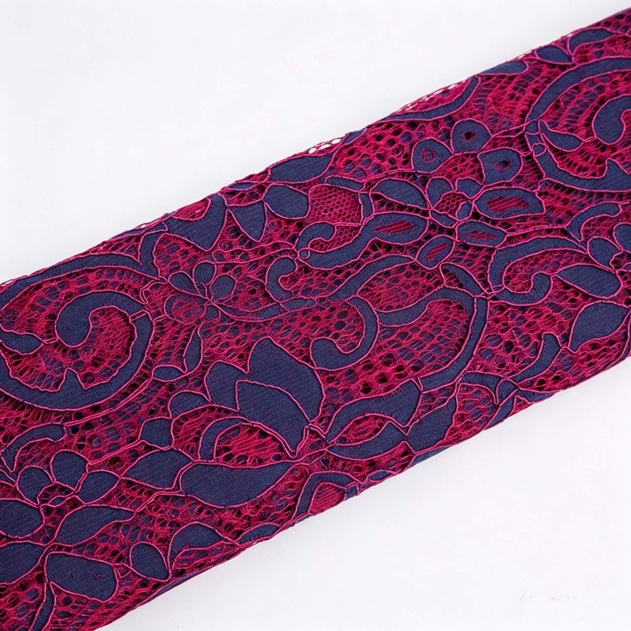 Dress Eyelash Cutwork Nylon Lace Fabric for Women's Wear Wholesale Sup 9