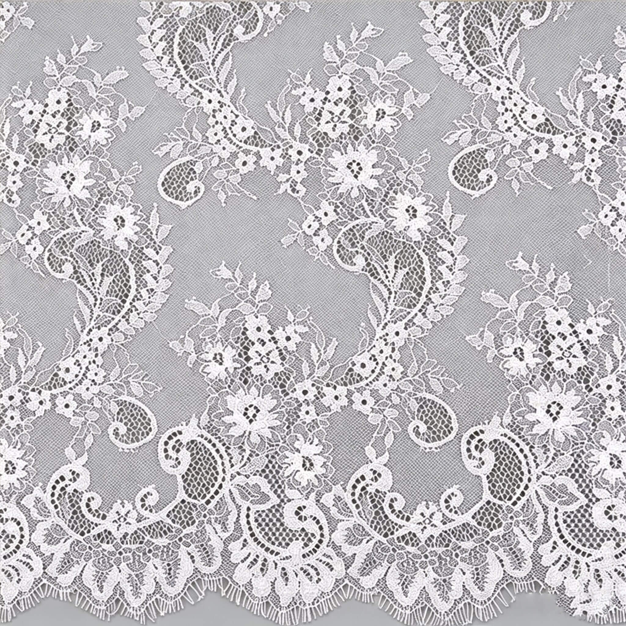 Lace Trim Lace Fabric Eyelash for Women's Wear Wholesale Supplier 4