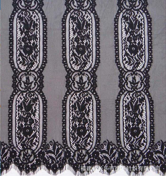Lace Trim Lace Fabric Eyelash for Women's Wear Wholesale Supplier 3