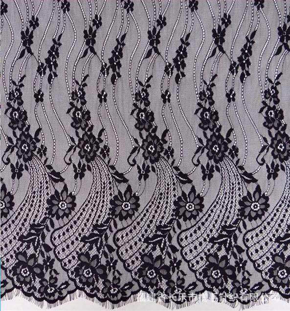 Lace Trim Lace Fabric Eyelash for Women's Wear Wholesale Supplier 4