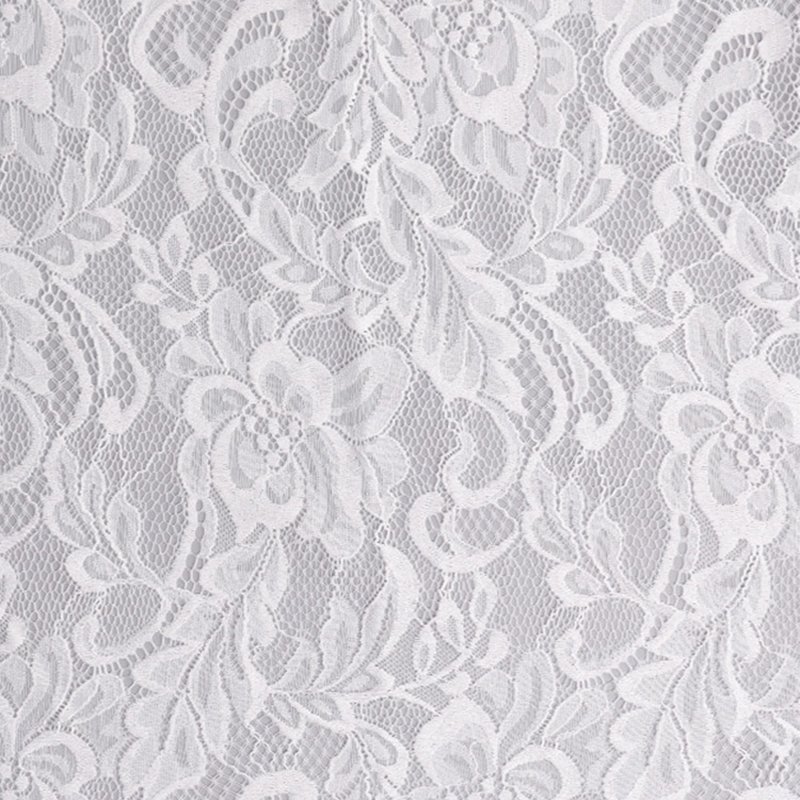 Floral Cutwork Printed Polyester Lace Fabric for Loungewear Wholesale