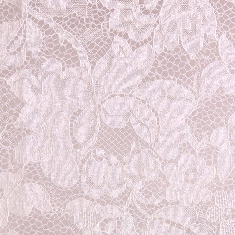 Lace Fabric Floral Wave Warp Knit for Bridal Wholesale Supplier 4
