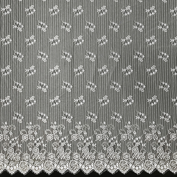 Lace Fabric Dress Eyelash Polyester for Women's Wear Wholesale Supplie 17