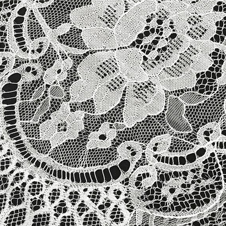 Lace Fabric Dress Eyelash Polyester for Women's Wear Wholesale Supplie 3